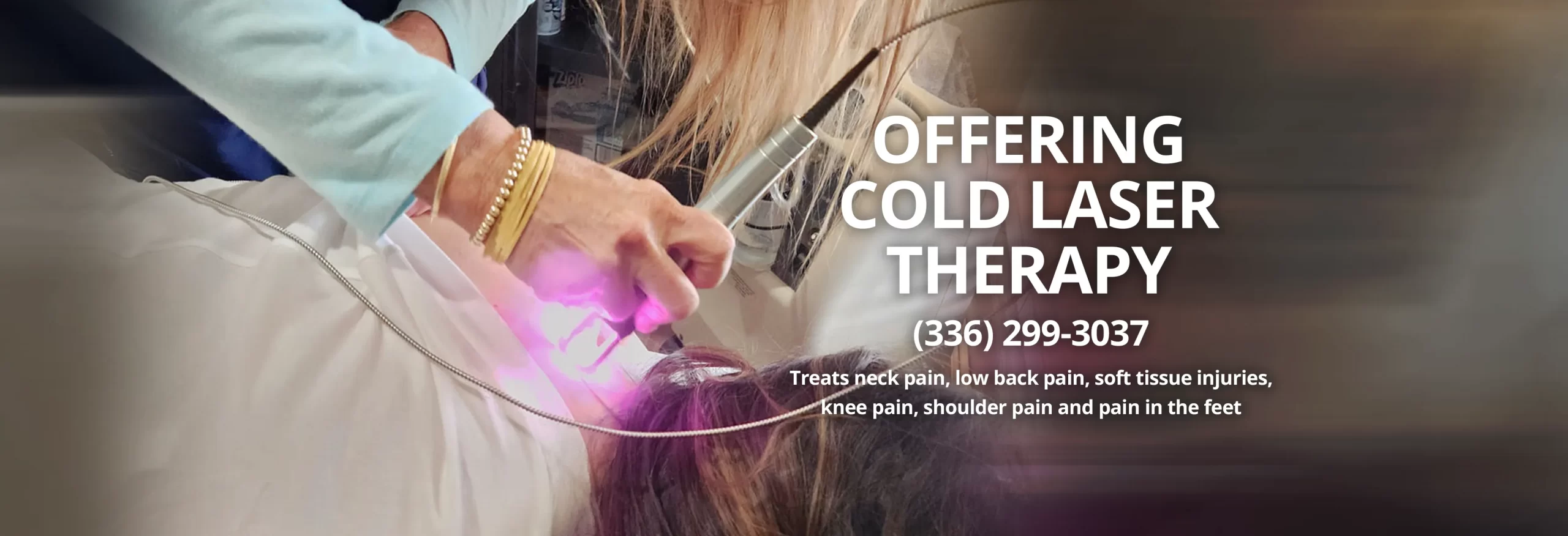 Chronic Pain Greensboro NC Offering Cold Laser Therapy 3